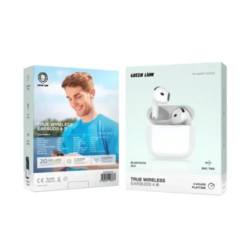 هندزفری بلوتوثی گرین لاین مدل True Wireless Earbuds 4 G1 - Image 3