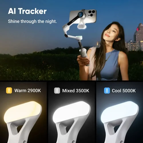 گیمبال موبایل Insta360 Flow 2 Pro باندل ردیابی هوشمند  Flow 2 Pro AI - Image 4