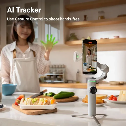 گیمبال موبایل Insta360 Flow 2 Pro باندل ردیابی هوشمند  Flow 2 Pro AI - Image 3