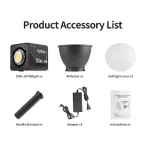 ویدئو لایت کینگ پاور King power ZGRL-80 video light - Image 2