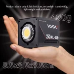 ویدئو لایت کینگ پاور King power ZGRL-80 video light - Image 3