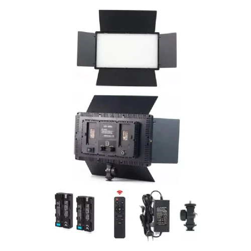 نور ثابت مشابه اصلی U800 LED Light به همراه پک باتری و شارژر - Image 4