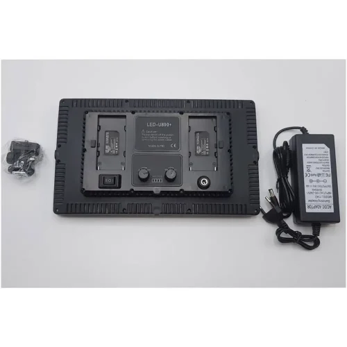 نور ثابت مشابه اصلی U800 LED Light به همراه پک باتری و شارژر - Image 3