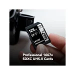کارت حافظه لکسار Lexar 128GB Professional 1667x UHS-II SDXC - Image 5