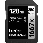 کارت حافظه لکسار Lexar 128GB Professional 1667x UHS-II SDXC