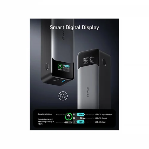 پاوربانک انکر مدل A1289 ظرفیت 24000 میلی آمپر - Image 5