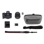 کیت مسافرتی دوربین بدون آینه کانن Canon EOS R50 به همراه لنز RF-S 18-45mm