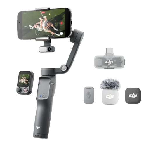 گیمبال موبایل DJI Osmo Mobile 8P Creator Combo دارای نمایشگر LCD - Image 5