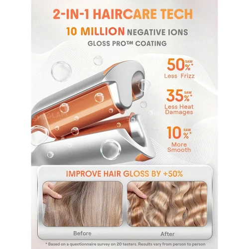 دستگاه فر مو ساحلی شیگلم Sheglam مدل Beach Babe Hair Waver سایز 19 میلی متری - Image 9