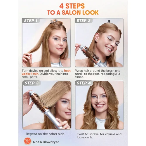 برس حرارتی شیگلم Sheglam مدل It‑Curl UK Plug سایز 32 میلی متر - Image 3
