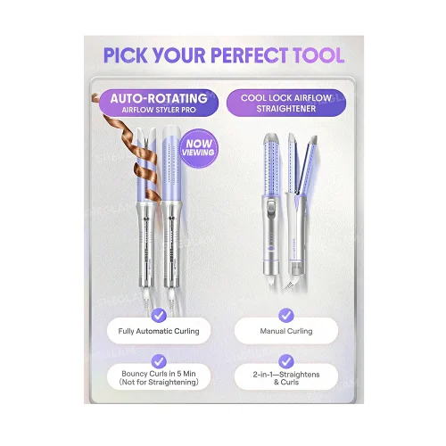 حالت دهنده مو شیگلم  Sheglam مدل Cool Lock Airflow Styler سایز 32 میلی متر - Image 5