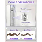 حالت دهنده مو شیگلم  Sheglam مدل Cool Lock Airflow Styler سایز 25 میلی متر - Image 3