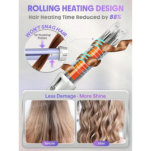 حالت دهنده مو شیگلم  Sheglam مدل Cool Lock Airflow Styler سایز 25 میلی متر - Image 2