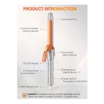 فر کننده مو شیگلم Sheglam مدل It-Curl Curling Iron سایز 9 میلی متر - Image 3