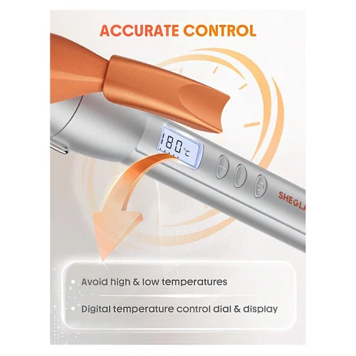 فر کننده مو شیگلم مدل It-Curl Curling Iron Sheglam سایز 32 میلی متر - Image 2