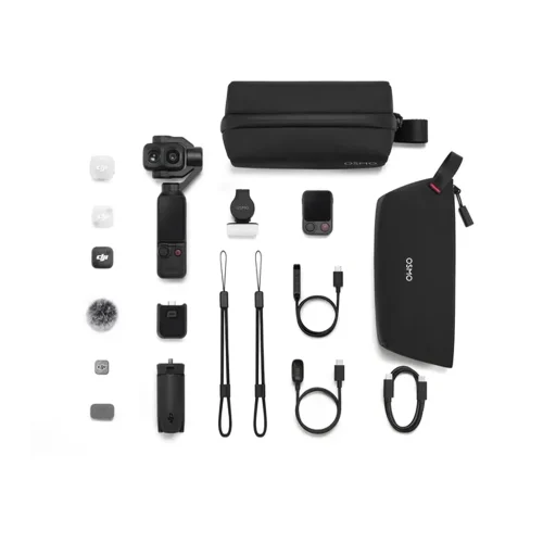 دوربین اسمو پاکت DJI Osmo Pocket 4P Vlog Combo + میکروفون DJI Mic Mini 2 - Image 12