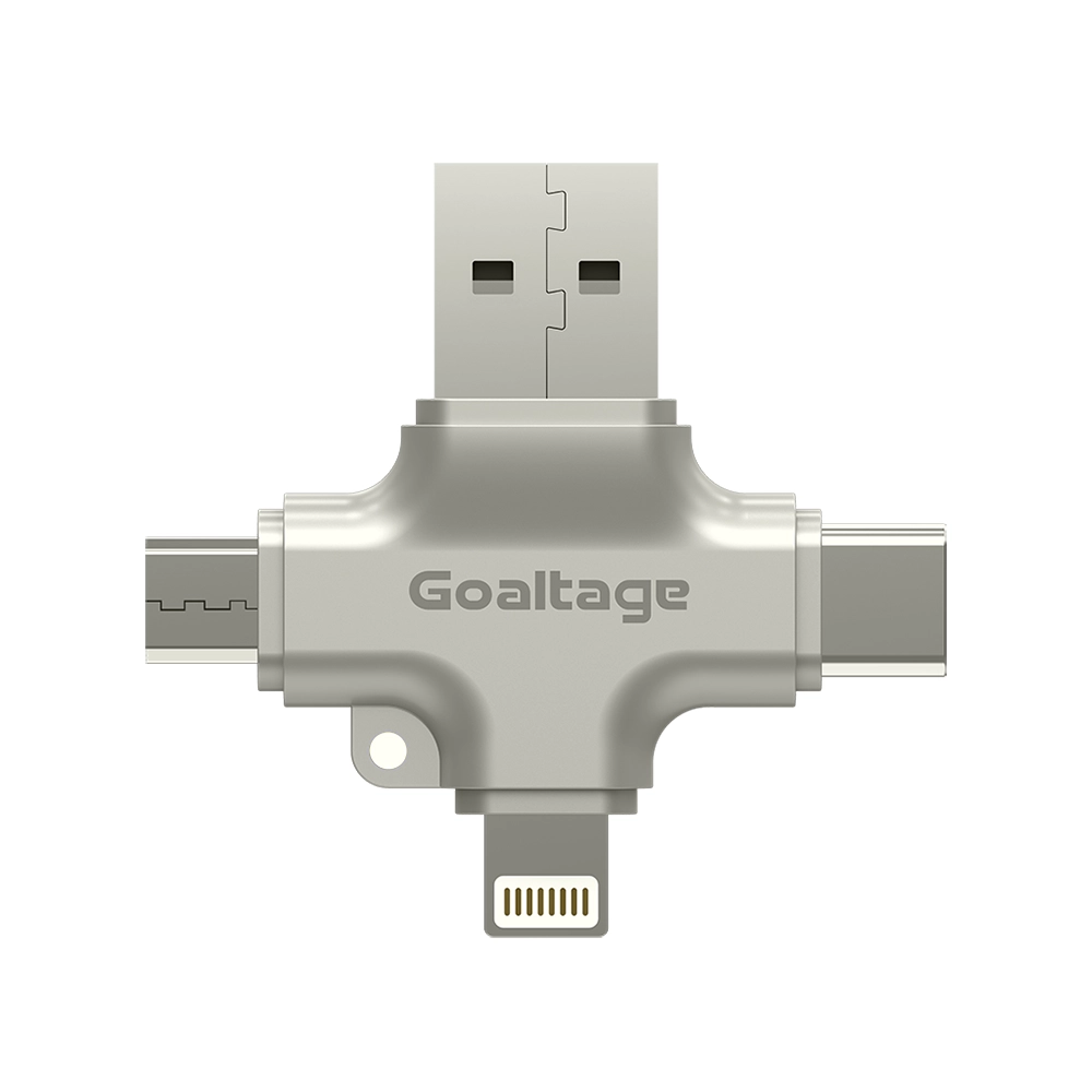 f25 مبدل ۴ به ۱ OTG گلتیج مدل Goaltage ADP04 MultiSync - Image 1