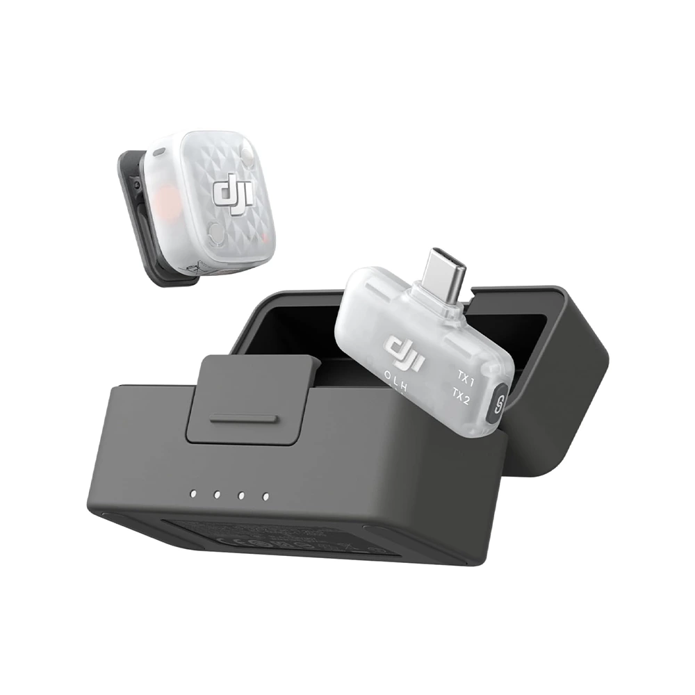 DJI-Mic-Mini-2S-1 میکروفون یقهای بیسیم DJI Mic Mini 2S - Image 1