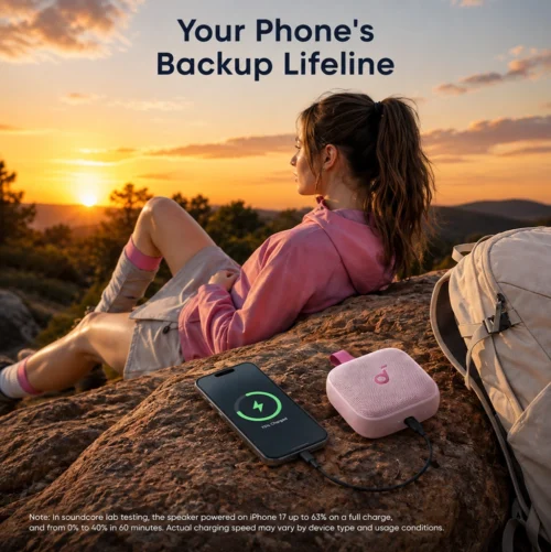 اسپیکر بلوتوثی و پاوربانک انکر مدل Soundcore Boom Go 3i - Image 6