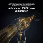 هود رومیزی رنون مدل Renon AH003 با فیلتر کربن فعال - Image 7
